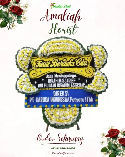 Papan Bunga Duka di Surokidul